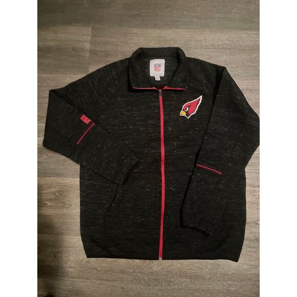 Arizona Cardinals Fleece Jacket.  Long Sleeve Full Zipper XL - Picture 5 of 5